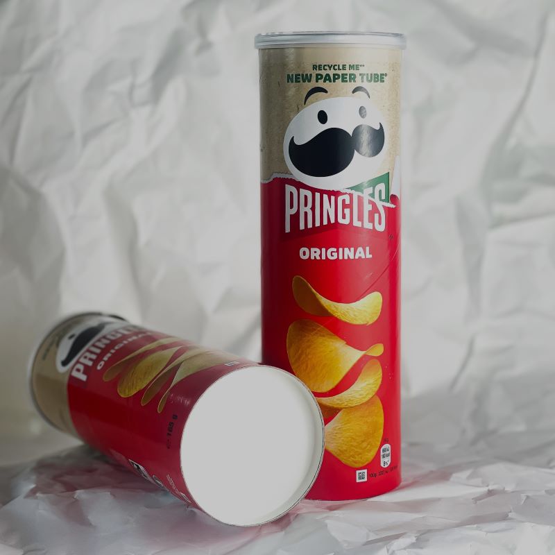 Pringles invests £86M in household recyclable paperbased packaging tubes Packaging Connections